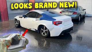 Previously WRECKED FRS Goes To The Body Shop [upl. by Denton]