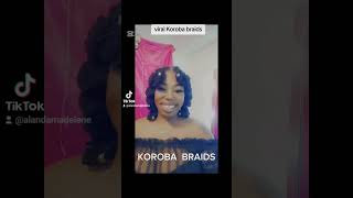 viralvideo koroba braids inspiration [upl. by Filemon]