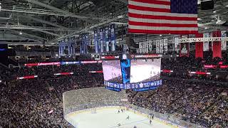 Scotiabank Arena Toronto Maple Leafs View From Section 318 Row 11 12923 vs Nashville Predators [upl. by Nama]