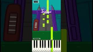 Rambley the raccoon and friends collect fear at the scare floor in Indigo Park ToonJourney Piano [upl. by Astrix]