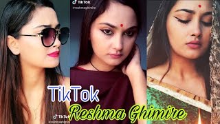 Reshma Ghimire Best TikTok  New Nepali TikTOk Musically Compilation Videos [upl. by Oiludbo520]