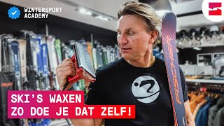 Hoe kun jij het beste zelf je skis waxen 7 basis wax tips van Richard Molenaar [upl. by Weidner]