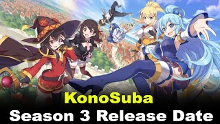 KonoSuba Season 3 Confirmed  Release Date and Details [upl. by Bo]