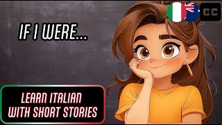 Learn Italian With Short Stories  If I were a  Then I would [upl. by Aidekal]