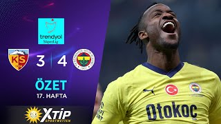 MERKUR BETS  MH Kayserispor 34 Fenerbahçe  HighlightsÖzet  Trendyol Süper Lig  202324 [upl. by Else]