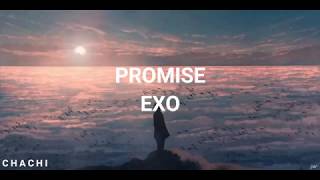 quotPROMISEquot  EXO  EASY LYRICS [upl. by Ruphina]