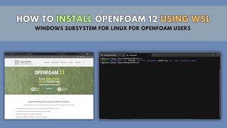 10 How to install OpenFOAM 12 using WSL  OpenSUSE 155 [upl. by Akiwak521]