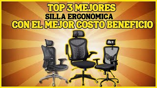 TOP 3 SILLA ERGONÓMICA Con el Mejor Calidad y costo Beneficio Para Comprar [upl. by Ettari]