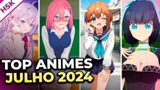 5 Novos Animes de Julho 2024 que valem a pena assistir [upl. by Soph282]