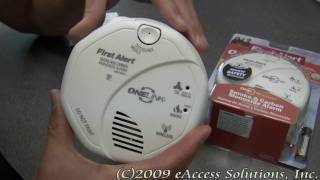 First Alerts One Link Voice Sounding Smoke and CO Alarm explanation and unboxing video [upl. by Asaph]