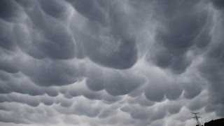 Géant Mammatus VAR 83 Times laps Orage Pileus Vitesse x64 [upl. by Hendren]