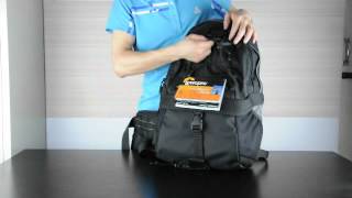 Review Lowepro Rover AW II DSLR SLR Camera Photo Backpack bag [upl. by Ybbor206]