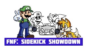 FNF Sidekick Showdown Tails VS Luigi [upl. by Arehahs]