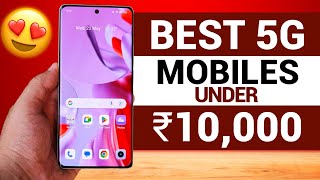 TOP 3 Best 5G Phones Under 10000 in JULY 2024 l Best Mobile Under 10000 [upl. by Dnomra]