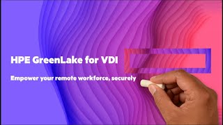 HPE GreenLake for VDI  Chalk Talk [upl. by Dove]