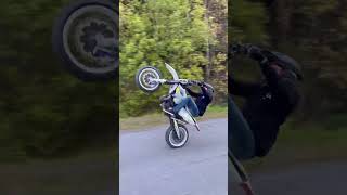 Scarpe It ♥️🔥 supermoto wheelie [upl. by Eiuqnimod843]