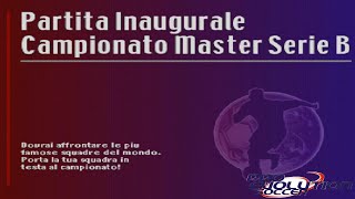 Pro Evolution Soccer PS1  EP01 Serie B  1°  2° Giornata Master League [upl. by Ylloj]