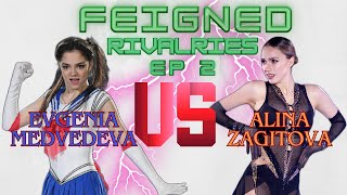 Feigned Rivalries ⚡️😳 Ep 2 Evgenia Medvedeva VS Alina Zagitova evgeniamedvedeva alinazagitova [upl. by Ydnim]