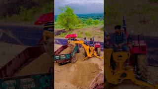 jcb crane automobile excavator truck trector gadi jcbgadi shortvideo [upl. by Clarence]