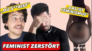 TIKTOK FEMINIST ZERSTÖRT  Er macht ANSAGE gegen mich [upl. by Sainana]