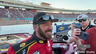 Martin Truex Jr After Phoenix quotEveryone Wants Me to Be SadIm Happyquot [upl. by Stone625]