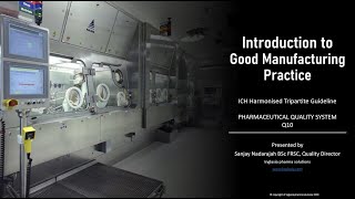 An Introduction to Good Manufacturing Practice  Pharmaceutical and Biotechnology Industry [upl. by Nauj71]