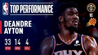 Deandre Ayton Scores A Career High 33 Points 24 Pts in the 2nd Qtr  December 29 2018 [upl. by Jonny623]