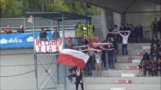 FC Südtirol  Cremonese 31 Tifo in Tribuna Canazza [upl. by Nadnerb526]