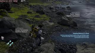 🎮 NVIDIA GeForce GTX 1050 Laptop  Death Stranding gameplay benchmarks 1080p [upl. by Nitfa]