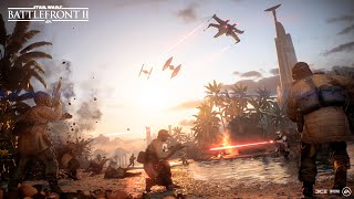 Star Wars Battlefront 2 The Battle on Scarif – Community Update [upl. by Nuahsel706]