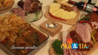 Croatia  Gastronomy Slavonian Specialties [upl. by Suiravaj274]