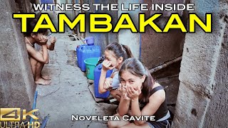 Shocking Reality Inside Tambakan in Noveleta Cavite Philippines 4K [upl. by Nnhoj]