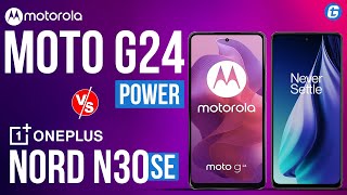 Motorola Moto G24 Power vs OnePlus Nord N30 SE Specification Comparison [upl. by Nylave602]