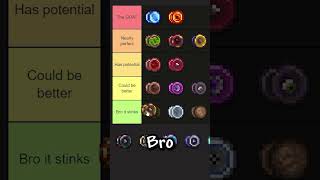 Terraria YOYO Tier List [upl. by Livvy]