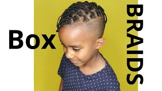 Box Braids Men  Easy braids [upl. by Octavla281]