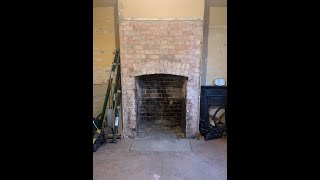 Vane Cottage  Opening up Original Fireplace  Video 5 [upl. by Stanton]