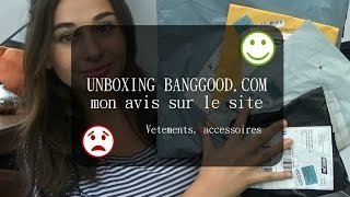 ► UNBOXING  Mon avis sur le site banggood [upl. by Phillis]