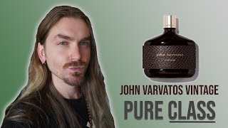 TOP QUALITY TOBACCO amp LEATHER SCENT John Varvatos Vintage Mens Fragrance First Impressions Review [upl. by Obidiah]