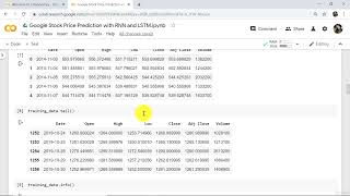 Google Stock Price Prediction with RNN and LSTM Part 4 [upl. by Ahsirak]