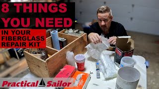 Fiberglass Boat Repair Kit Checklist [upl. by Vezza]