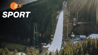 Tonis Schanzencheck in TitiseeNeustadt  Skispringen  SPORTextra  ZDFsport [upl. by Jessee]