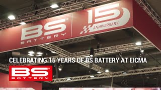 BS BATTERY’s 15th Anniversary at EICMA 2024 [upl. by Hosbein78]