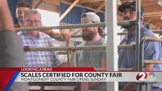 Livestock scales certified ahead of 2024 Montgomery County Fair [upl. by Jeth]