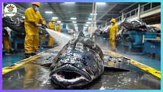 Why is Chilean Sea Bass So Rare and Expensive Modern Fish Processing Factory [upl. by Richey]