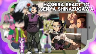 Hashira react to Genya Shinazugawa  KNY  Gacha Club  Shinazugawa brothers  👹 [upl. by Edwards]