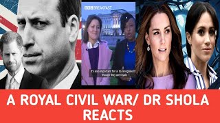 SEE DR SHOLA TAKEDOWN OF ANNA PASTERNAK AFTER ATTACK ON HARRYampMEGHANWILLIAM MANIPULATE UK MEDIA [upl. by Rosecan]