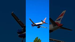 A319 BRITISH AIRWAYS  POUSO 🇬🇧 airport lisboa shorts [upl. by Ahto]