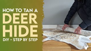 HOW TO TAN A DEER HIDE IN 2024 [upl. by Stacy]