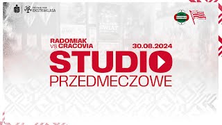 Studio LIVE przed meczem Radomiak Radom  Cracovia [upl. by Ellehciram]