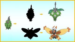 What if Pokemon had more Evolution Stages Burmy  Wormadam  Mothim [upl. by Llevol207]